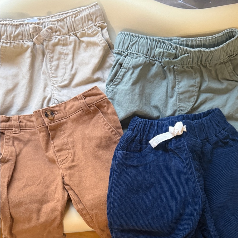 Carter's Kids Casual Bottoms - Navy, Olive, Tan, Beige